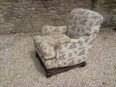 antique armchair made by Howard and Sons of London2.jpg